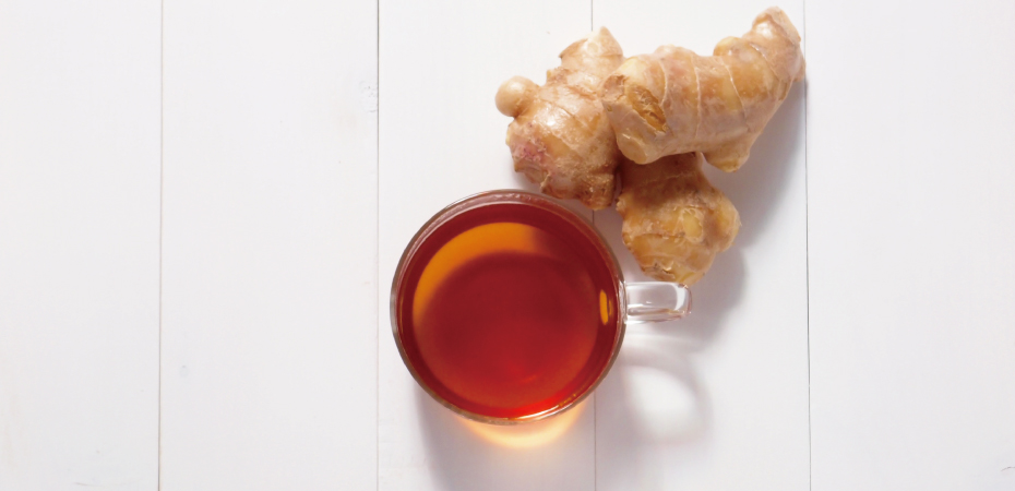 熊本県産の紅茶と生姜